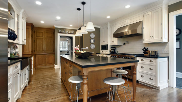kitchen island dining table
