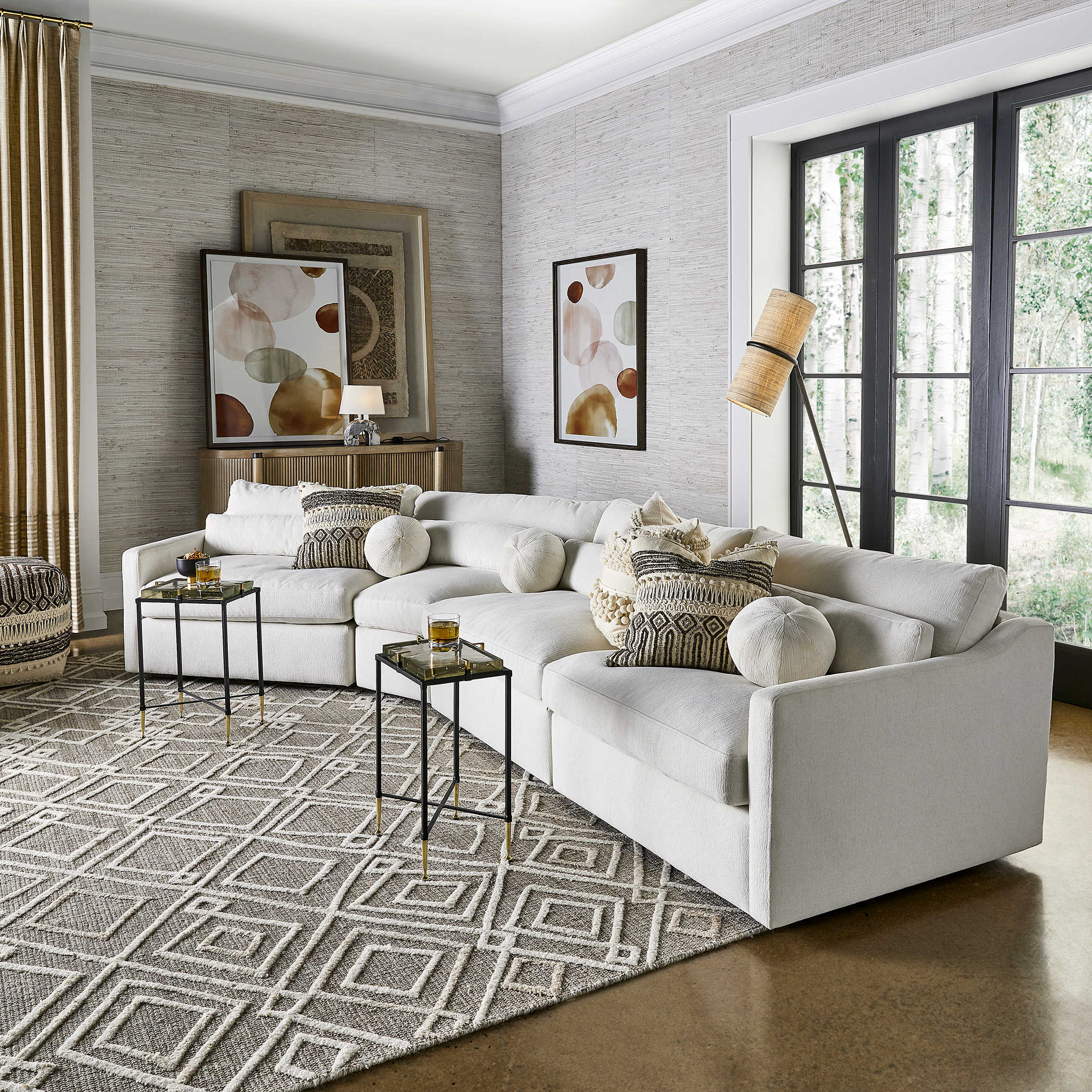 Perfect Living Room with Jackson Furniture.